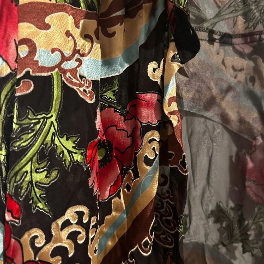 Vikki Vi Multicolor Floral Jacket - Picture 2 of 5